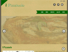 Tablet Screenshot of ilpizzaiuolo.it